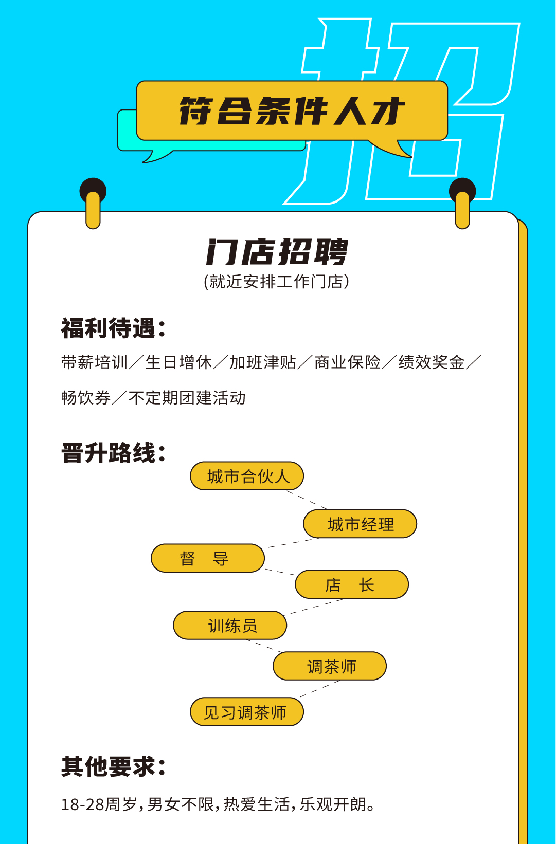 j9九游会奶茶招聘